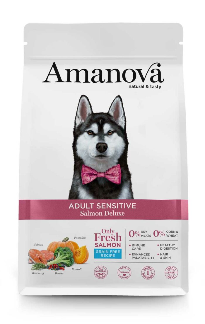Amanova Adult Sensitive Salmón Deluxe 10k