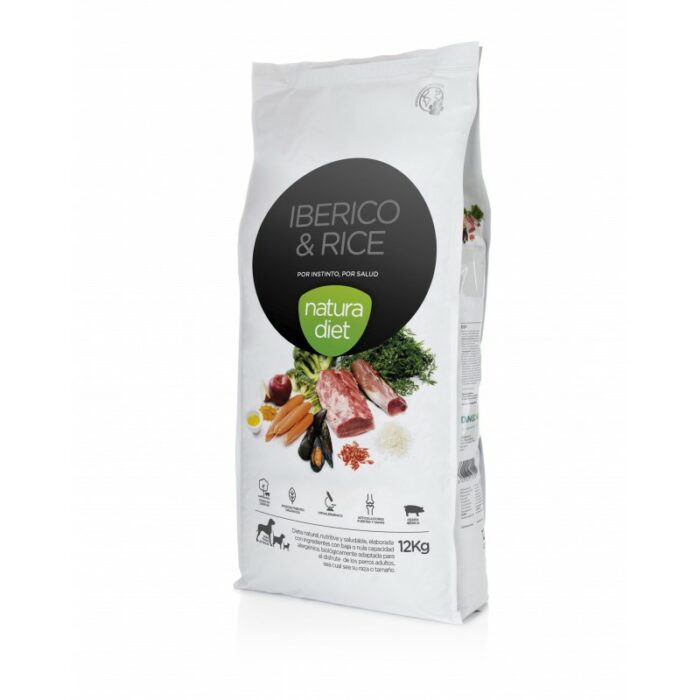 Pienso Natura diet Iberico & Rice 12kg