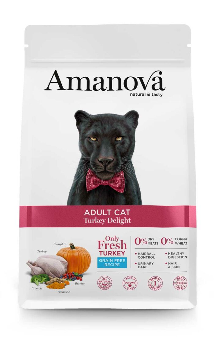 Amanova Adult Cat Turkey Delight. Pavo 1.5