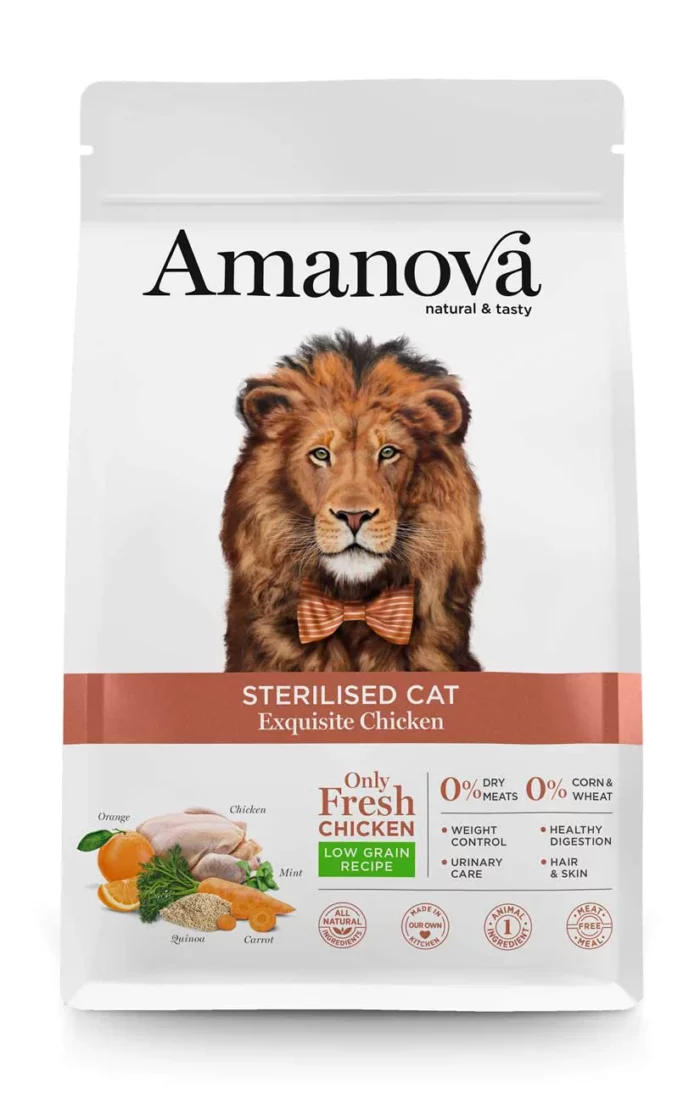 Amanova Cat Pollo Esterilizado 6 kg