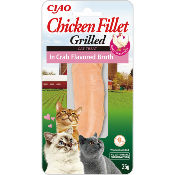 Churu CAT Filete de pollo en caldo de cangrejo