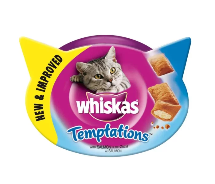 Whiskas Snacks gato salmón 60gr