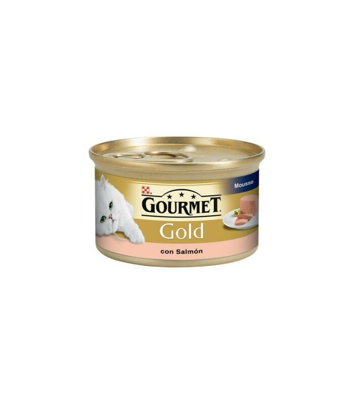 Purina Gourmet Gold Cat Adult Mousse Salmón 85 gr