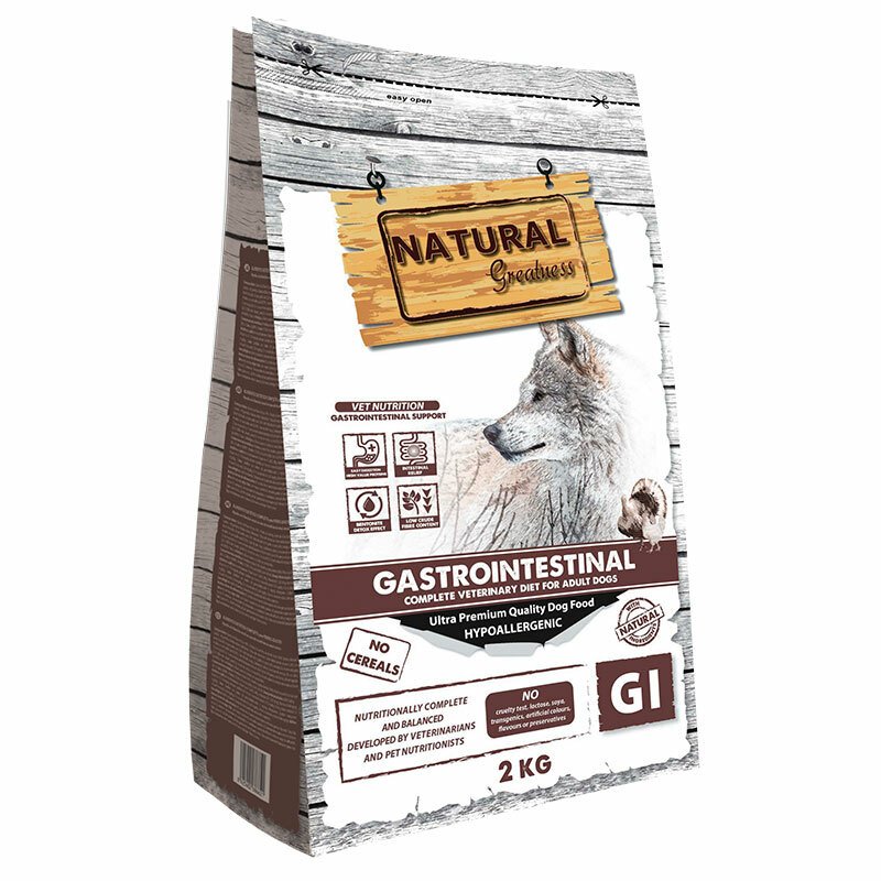 Pienso Natural Greatness Dieta Veterinaria Gastrointestinal 2kg