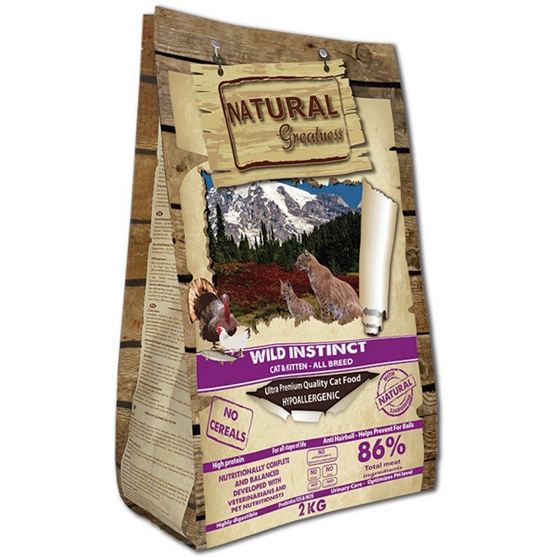Natural Greatness Cat Wild Instinct 2 Kg