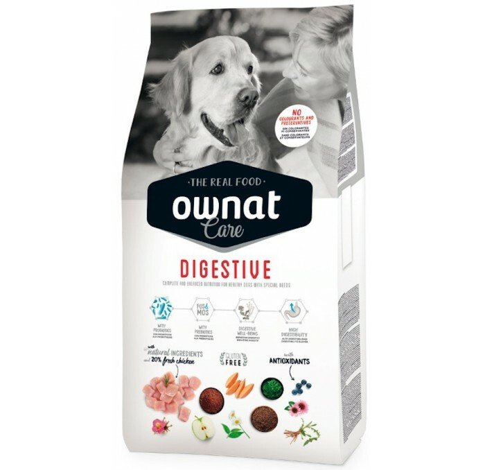 Pienso Ownat Care Digestive 10kg para perros